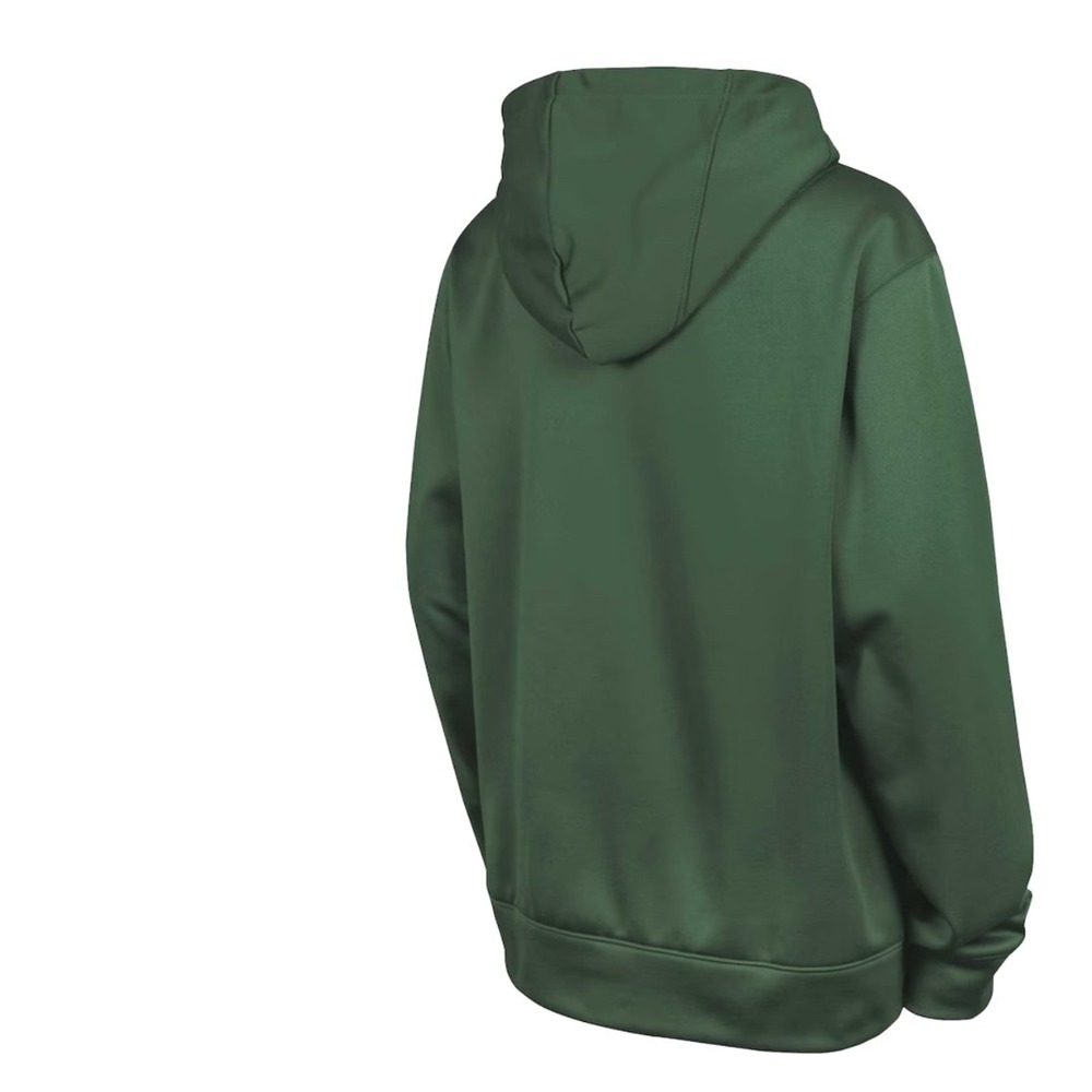 Nike Milwaukee Bucks Basketball Hoodie Medium Hunter Green NBA Dri-FIT - Picture 7 of 7